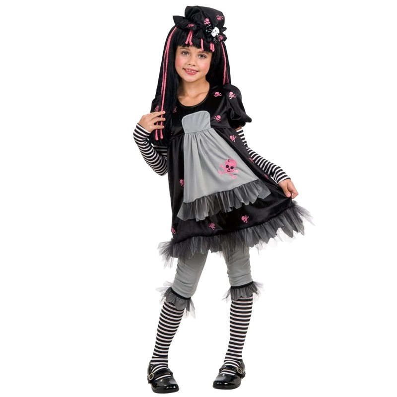 DEGUISEMENT BLACK DOLLY TAILLE 8 ANS