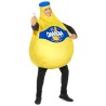DEGUISEMENT BOUTEILLE D'ORANGINA TAILLE UNIQUE