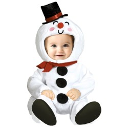 DEGUISEMENT BONHOMME DE NEIGE BEBE TAILLE 12-18 MOIS