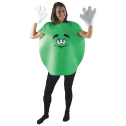 DEGUISEMENT BONBON VERT TAILLE UNIQUE