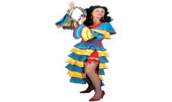 DEGUISEMENT BRESILIENNE TAILLE 36/38