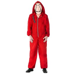 DEGUISEMENT BRAQUEUR DALI ROUGE TAILLE 128
