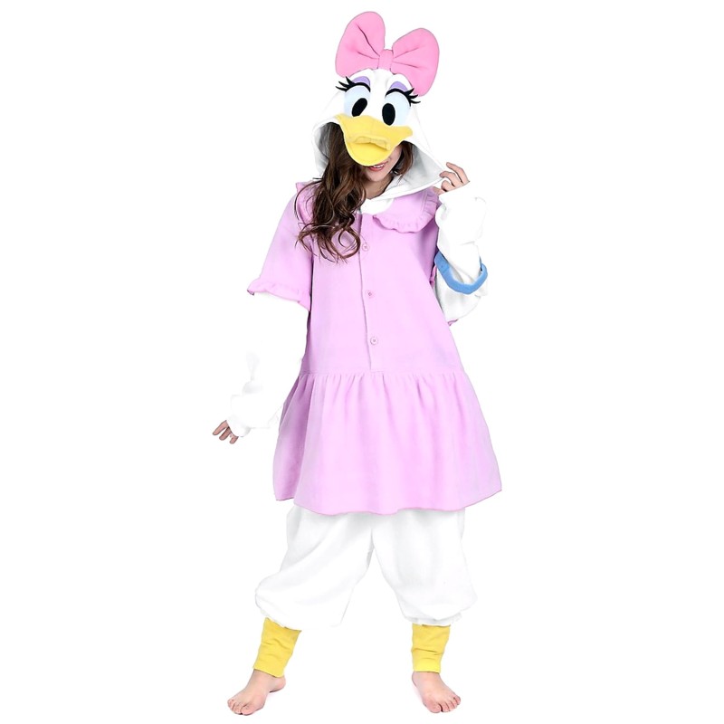 DEGUISEMENT CANARD ROSE DAISY KIGURUMI TAILLE XL
