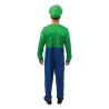DEGUISEMENT PLOMBIER VERT LUIGI ADULTE TAILLE L-XL