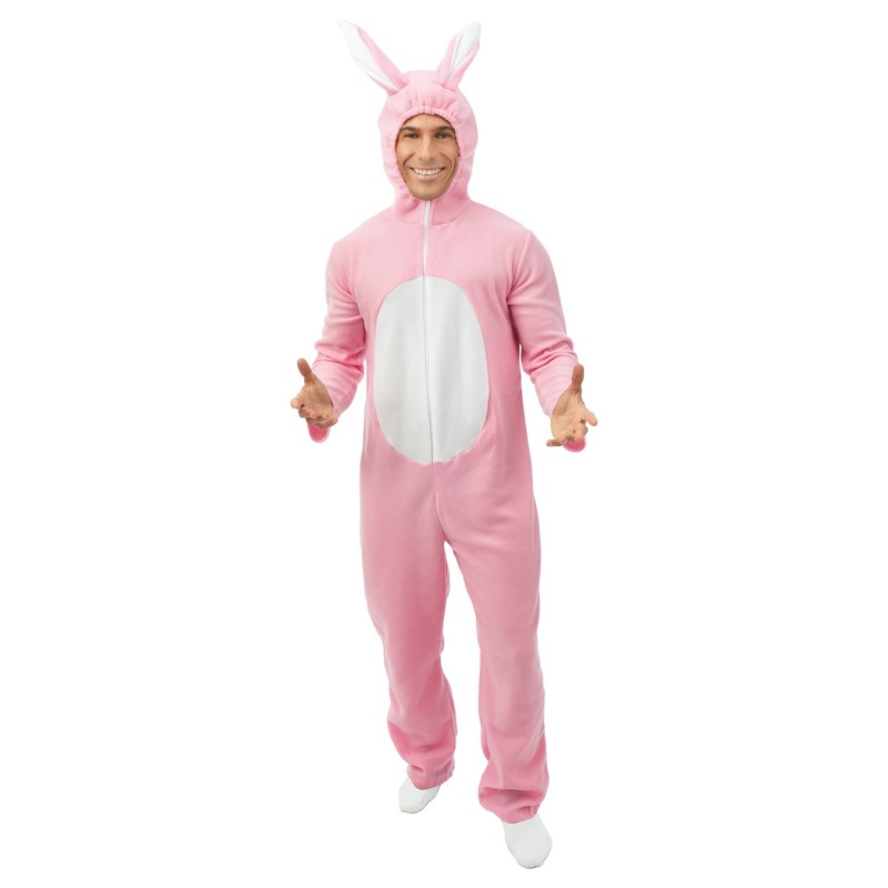 DEGUISEMENT LAPIN ROSE ADULTE TAILLE L-XL