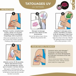 TATOUAGES EPHEMERES UV