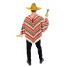 PONCHO ADULTE MEXICAIN TAILLE UNIQUE