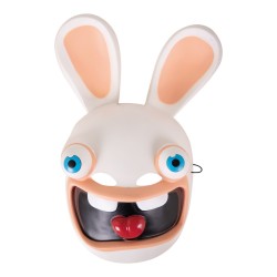 MASQUE LAPIN CRETIN EN PLASTIQUE