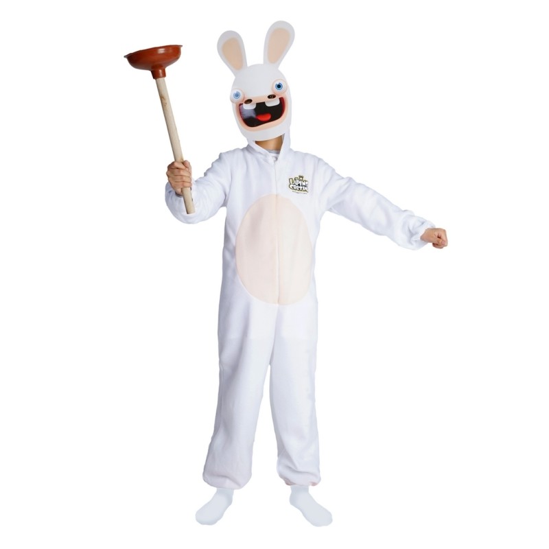 DEGUISEMENT LAPINS CRETINS ENFANT TAILLE 10-12 ANS