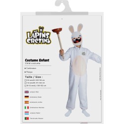 DEGUISEMENT LAPINS CRETINS ENFANT TAILLE 10-12 ANS