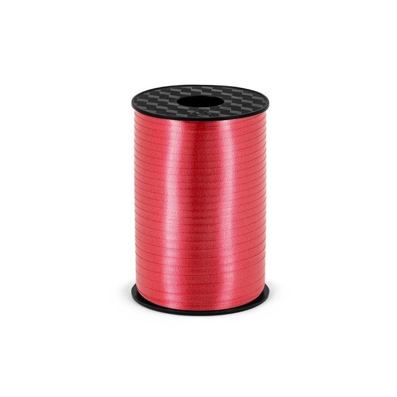 RUBAN BOLDUC ROUGE BORDEAU 5 MM x 225 M