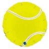 BALLON METALLIQUE BALLE DE TENNIS JAUNE 46 CM