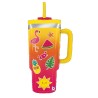 BALLON METALLIQUE COCKTAIL TROPICAL 84 CM 