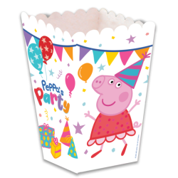 12 BOITE A POP CORN PEPPA PIG 5 X 12 X 5 CM