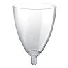 20 HAUTS VERRE A VIN TRANSPARENTS 
