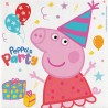 20 SERVIETTES EN PAPIER PEPPA PIG 33 X 33 CM