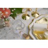 PHOTOPHORE OU PORTE BOUGIE VERRE COEUR TRANSPARENT 7.5 x 7.5 x 6.5 CM