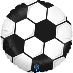 BALLON METALLIQUE BALLON DE FOOT 46 CM