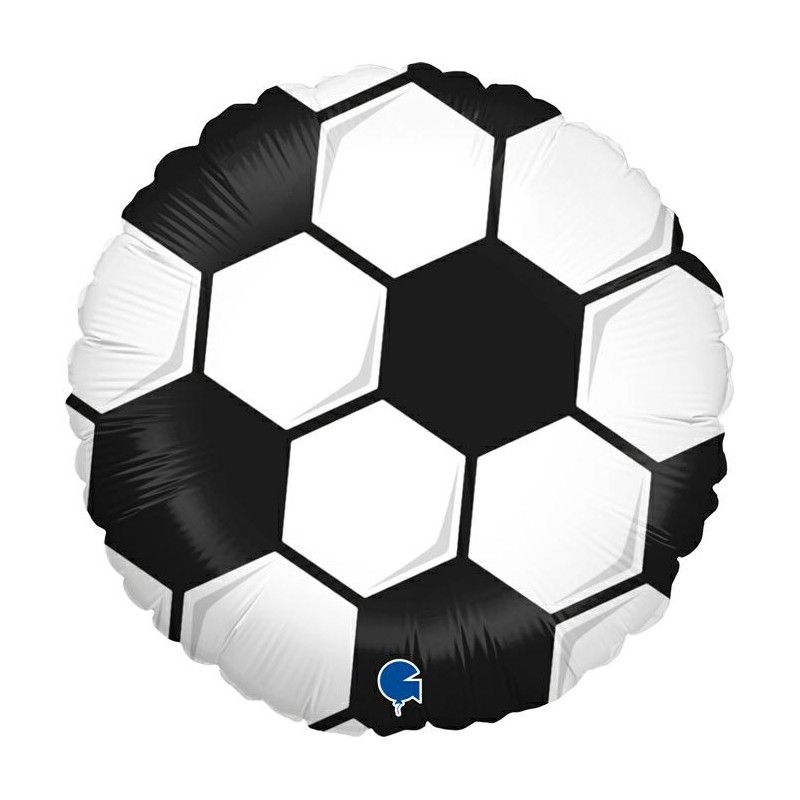 BALLON METALLIQUE BALLON DE FOOT 46 CM