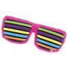 BALLON METALLIQUE LUNETTE DE SOLEIL MULTICOLORES 79 CM 