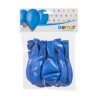 10 BALLONS BLEU FONCE 010 BIO LATEX 28-30CM 