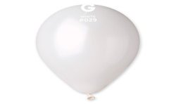 10 BALLONS BLANC PERLE OU NACRE 029 BIO LATEX 28-30 CM 