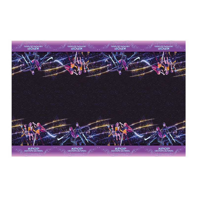 NAPPE PLASTIFIEE K POP DEMON HUNTER 120 X 180 CM