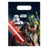 6 SACS CADEAUX STAR WARS PLASTIFIES