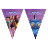 GUIRLANDE PAVILLONS EN PAPIER K POP DEMON HUNTER 2.3 METRES
