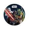 8 ASSIETTES EN CARTON STAR WARS GALAXY 23 CM 