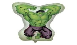 BALLON METALLIQUE PERSONNAGE HULK AVENGERS 80 X 96 CM VERT