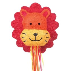 PINATA TETE DE LION A TIRER OU A TAPER