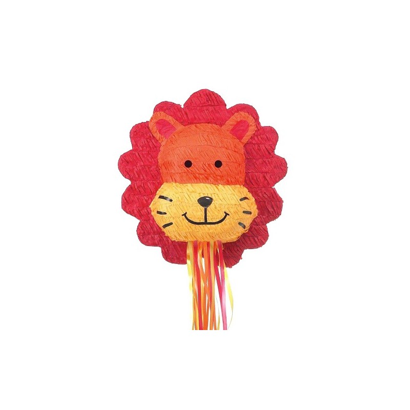 PINATA TETE DE LION A TIRER OU A TAPER