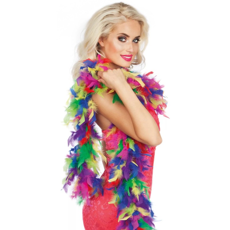 BOA PLUME MULTICOLORE 180 CM 50G
