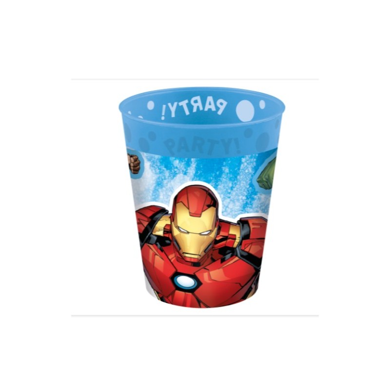 4 GOBELETS REUTILISABLES AVENGERS 250 ML 