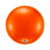 BALLON METALLIQUE ROND 91 CM ORANGE