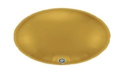 BALLON METALLIQUE ROND 91 CM SATIN GOLD OR