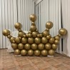 CADRE MOSAIQUE POUR BALLONS OU FLEURS COURONNE 110 CM DE HAUT 180 CM DE LARGE