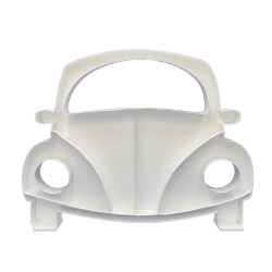 CADRE MOSAIQUE POUR BALLONS OU FLEURS VOITURE COCCINNELLE 128 CM DE HAUT