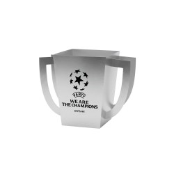 6 BOITES A POP CORN COUPE DES CHAMPIONS FOOT 7 X 7 X 12.5 CM