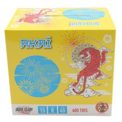 FEU D'ARTIFICE AKAI 400 TIRS