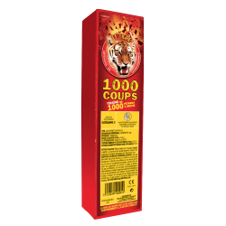 CHAINE DE PETARDS 1000 COUPS