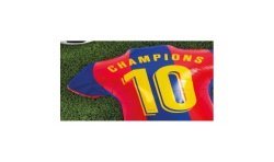 BALLON METALLIQUE MAILLOT DE FOOT FC BARCELONE