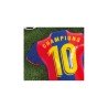 BALLON METALLIQUE MAILLOT DE FOOT FC BARCELONE