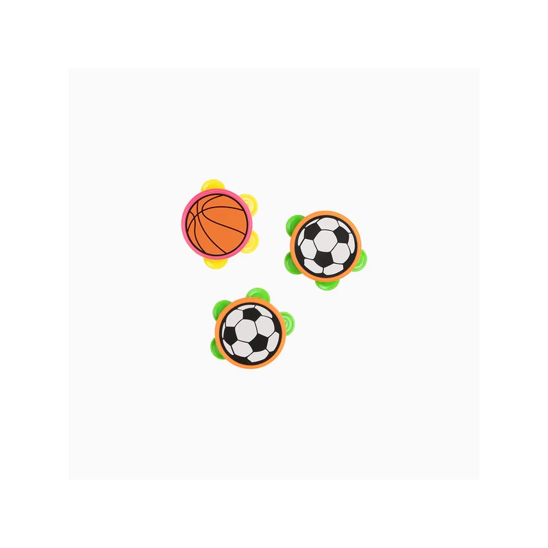 JEU A PINATA FOOT BASKET 3 MINI TAMBOURIN