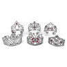 DIADEME ALEXIA ARGENT 6 MODELES ASSORTIES
