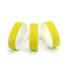 50 BRACELETS JAUNE D'IDENTIFICATION INDECHIRABLE 