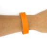 50 BRACELETS ORANGE D'IDENTIFICATION INDECHIRABLE 