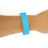 50 BRACELETS BLEU D'IDENTIFICATION INDECHIRABLE 