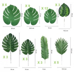 44 FEUILLES ARTIFICIELLES 